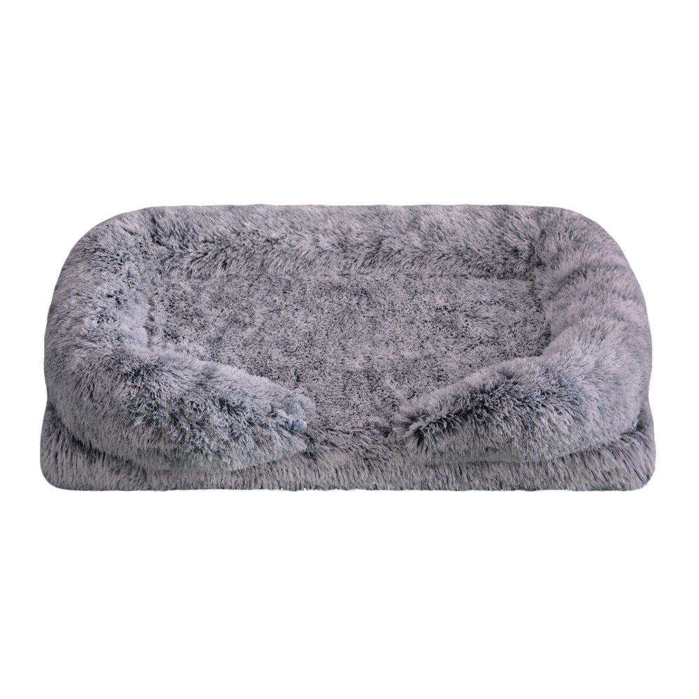 Plush ortopedisk vugge hundeseng