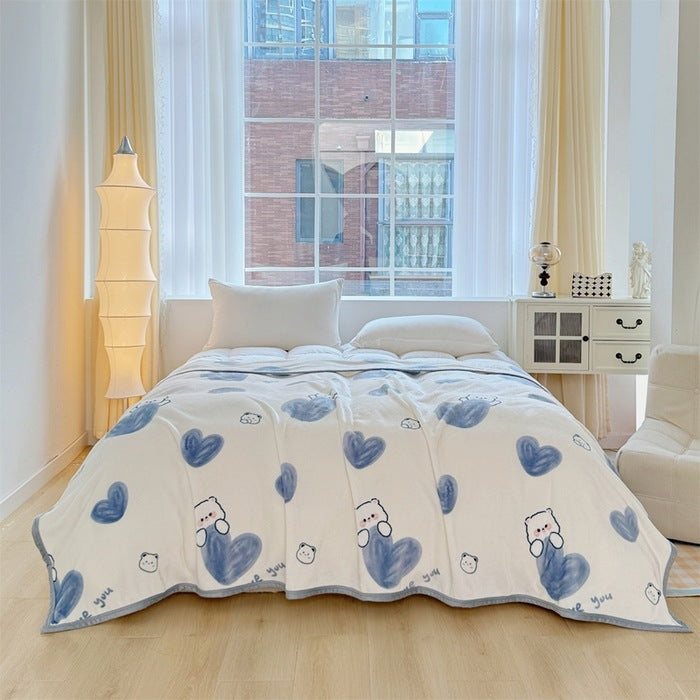 Damer Mønstret Duvet laget av myk bomull Skanto