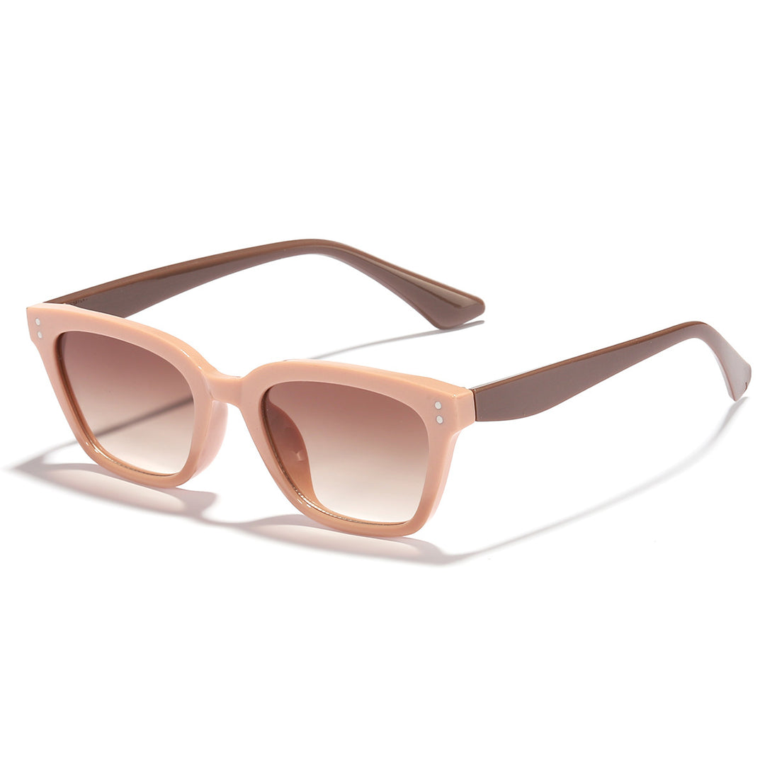 Damer oversized solbriller med moderne, myk fargegradient Skanto