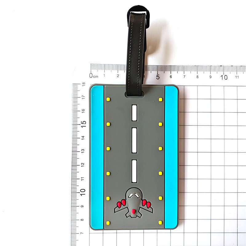 Unisex Bagasjetag med fargerik prikkedesign Skanto