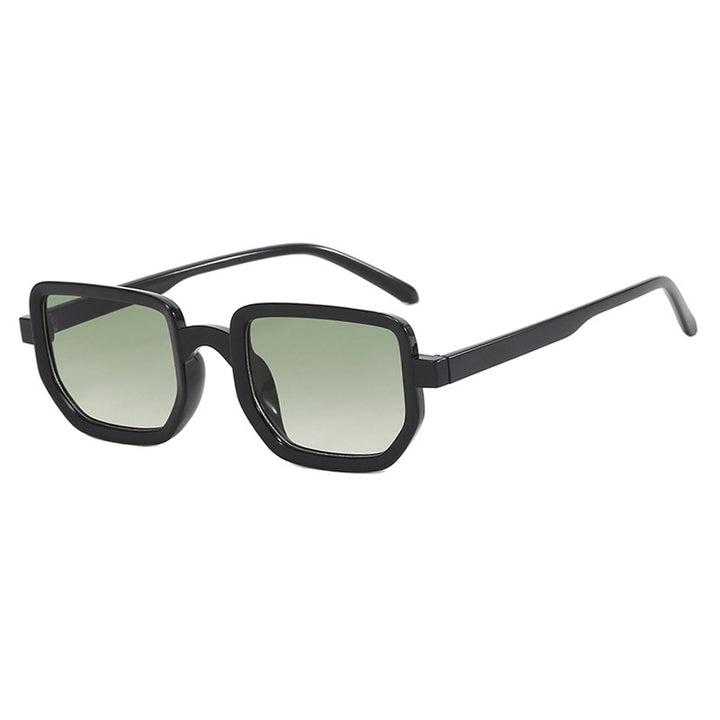 Dame geometrisk solbrille med moderne ramme og beskyttende glass Skanto