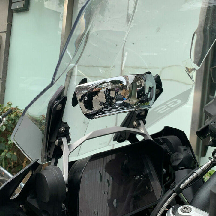 Holografisk Vidvinkel Motorsykkel Speil Skanto