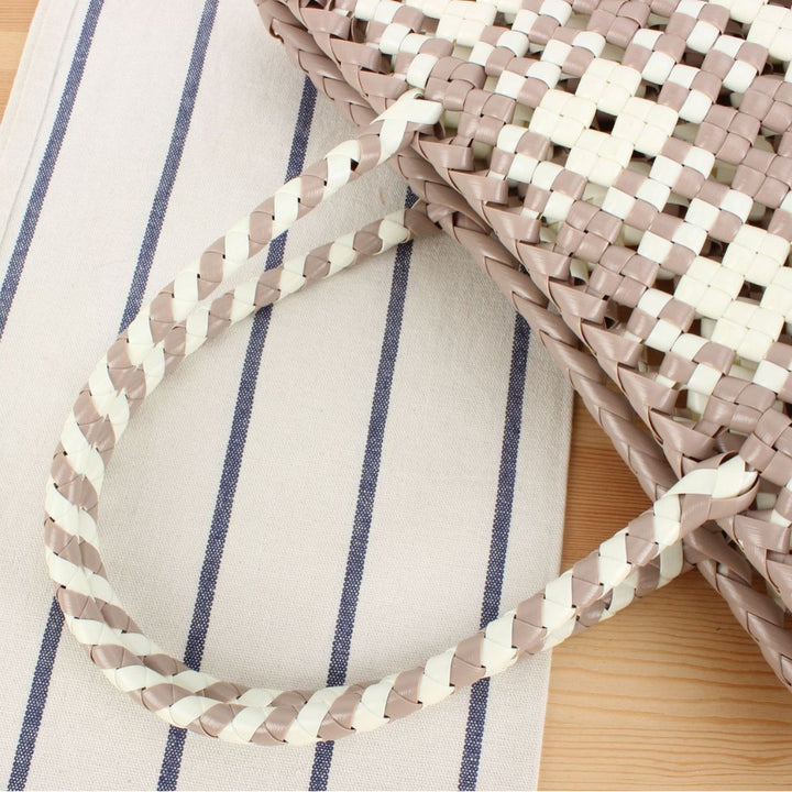 Large tote bag made of braided material Skanto