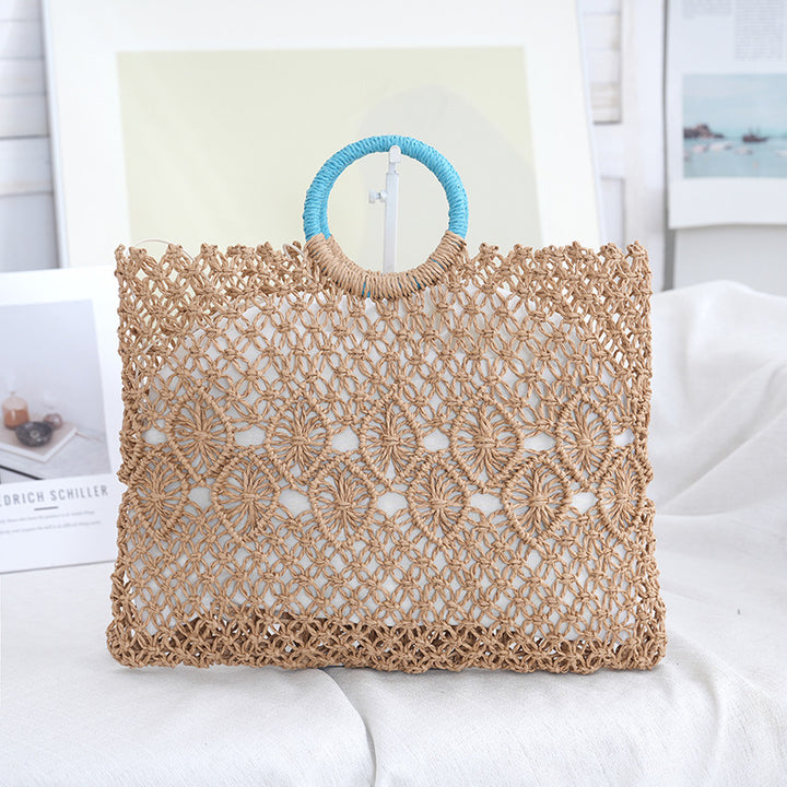 Makramee Shopping Bag med Kunstneriske Design Skanto
