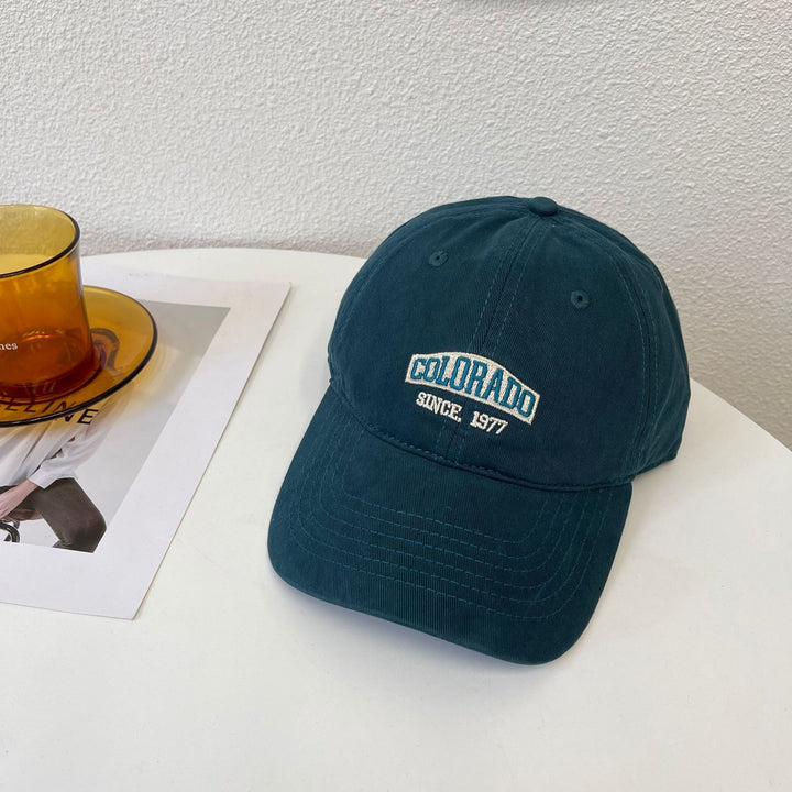 Herre Casual Bomull Justerbar Baseball Caps Skanto