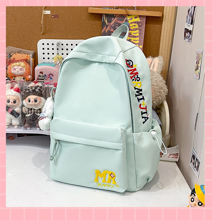 K Casual Multi-Pocket Skole Rygsekk