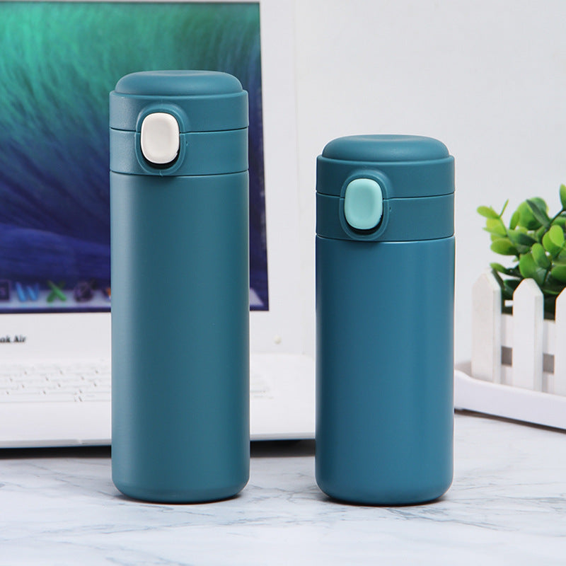 Damen Isolierflasche mit praktischem Einhand-Öffnungsmechanismus Skanto