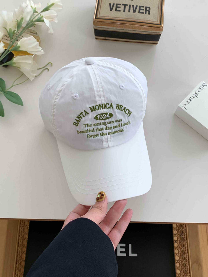Dame's Casual Brodert Caps Skanto