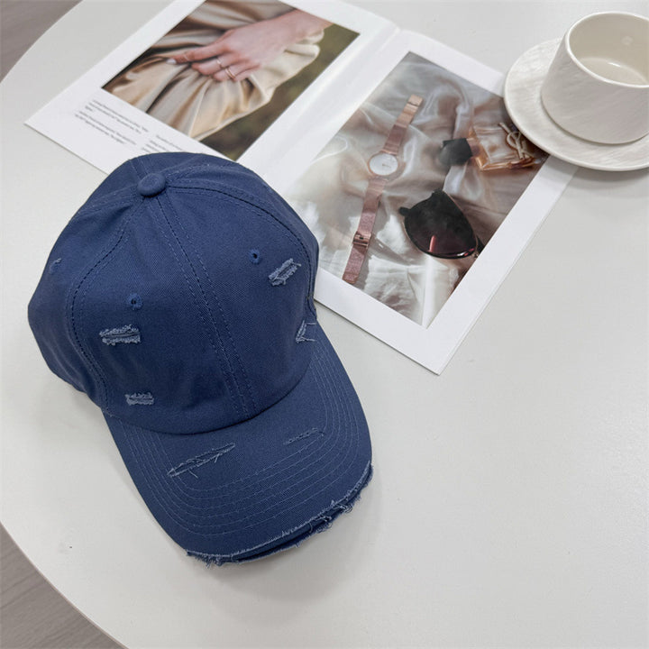 Herre Slitt Vintage-Stil Baseball Caps Skanto