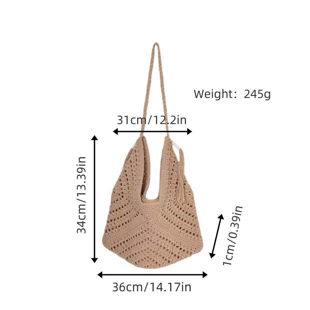Håndlaget nettbag Skanto