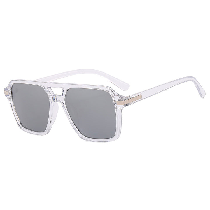 Dame Premium solbrille med moderne kvadratisk form Skanto