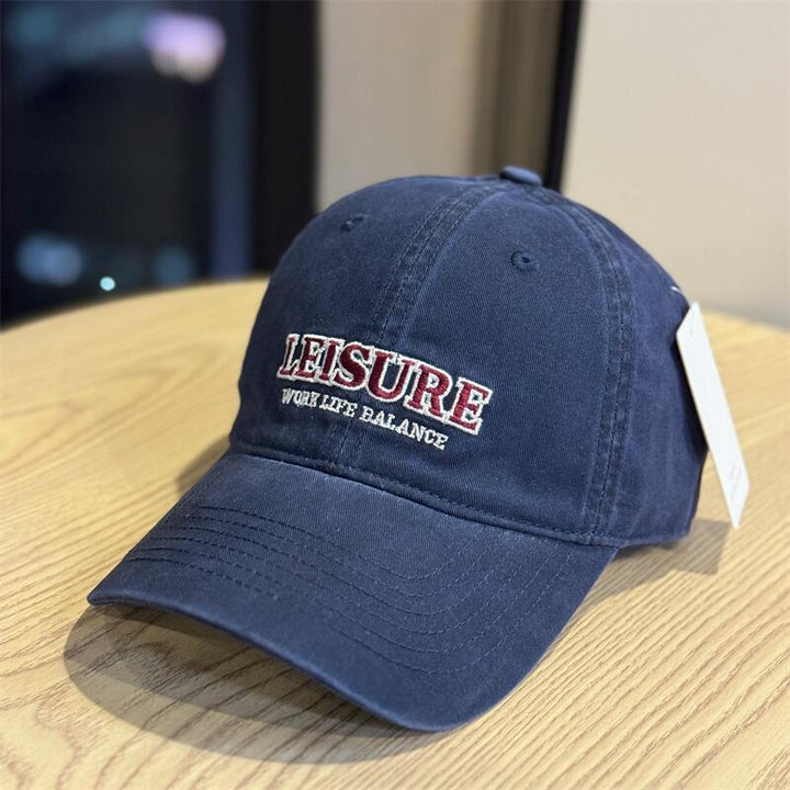 Kvinne Brodert Fritid Caps Skanto