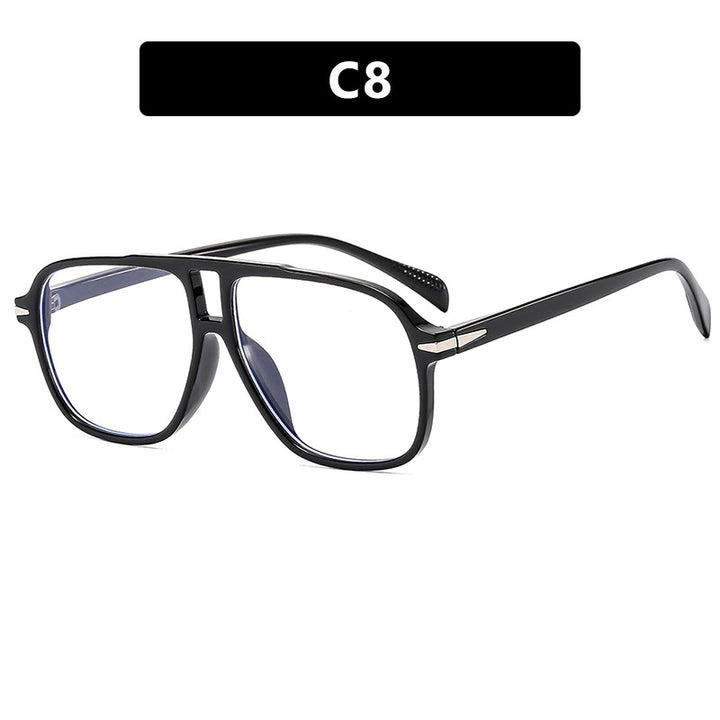 Dame oversized solbriller med mod design og beskyttende UV-filter Skanto