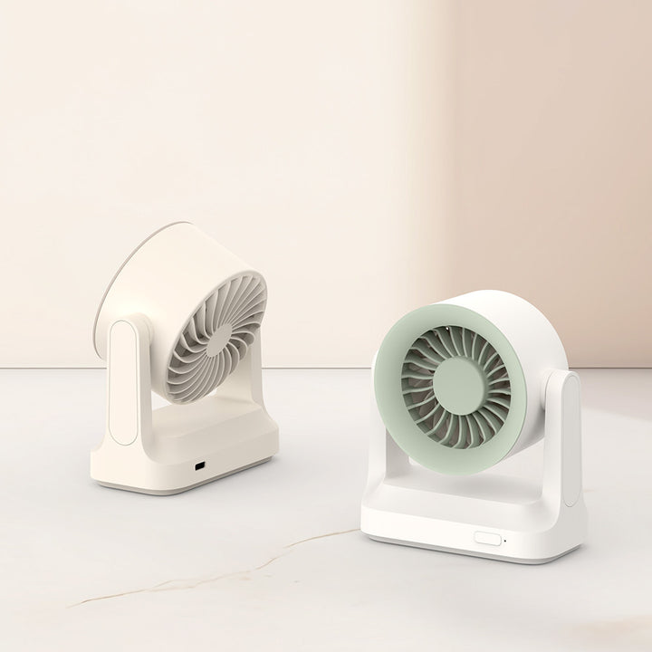 Unisex nan kompakt bordvifte og luftsyklus med svingbart hode og stille DC-motor Skanto