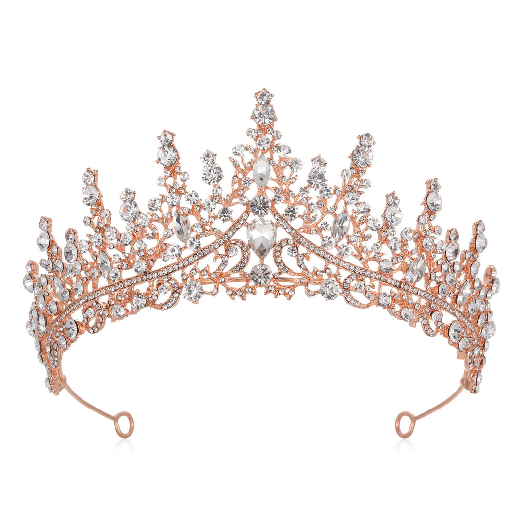 Dame Strass Tiara med glitrende edelstener Skanto