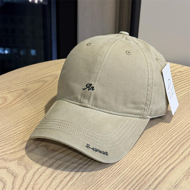 Herre Justerbar Bomull Baseball Caps Skanto