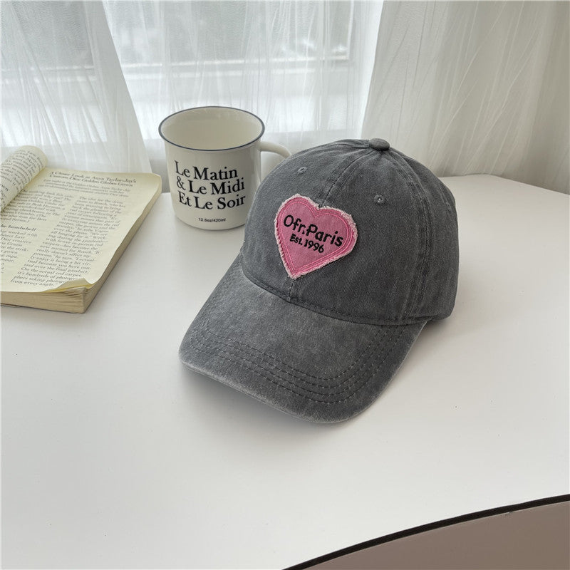 Kvinne Vintage-inspirert Brodert Baseballcap Skanto