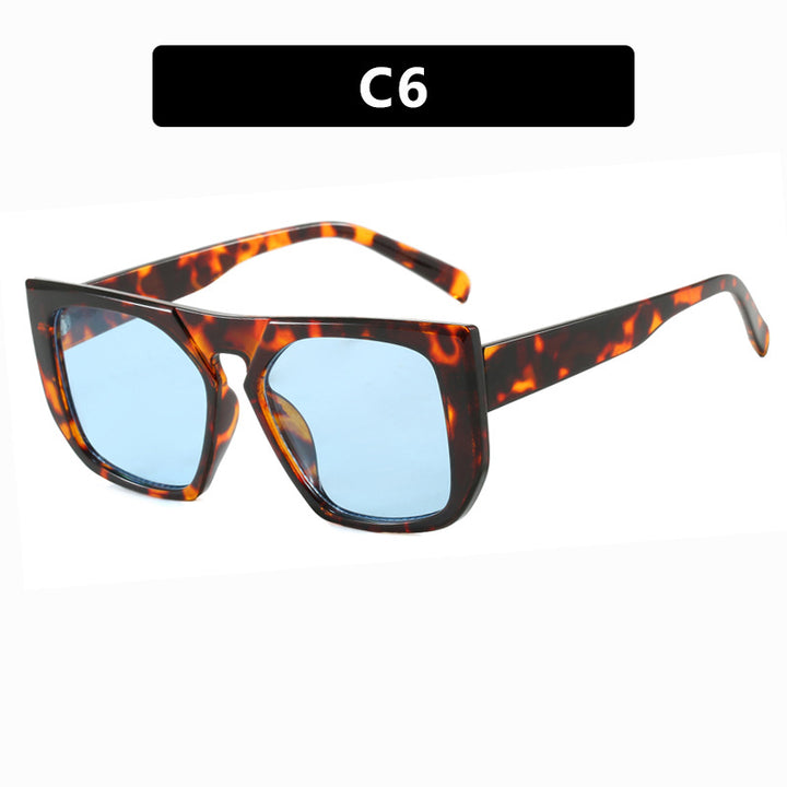Dame firkantet motes solbrille Skanto