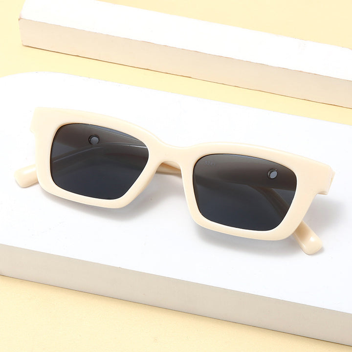Damen Modische Solbrille i trendy skilpadde-design Skanto