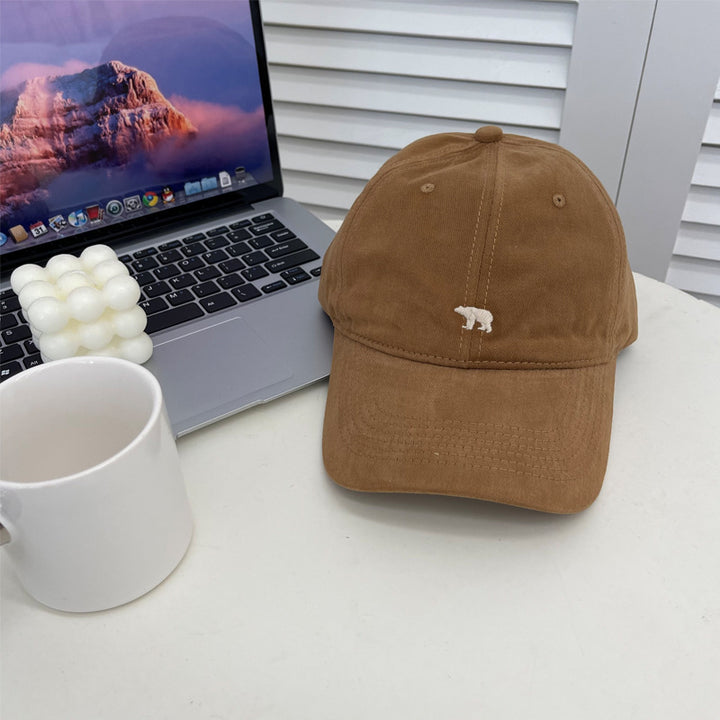 Kvinnens avslappede bomull brodert baseballcap Skanto