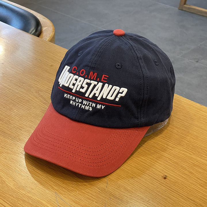 Unisex Casual Teksturerte Caps med Leken Broderi Skanto