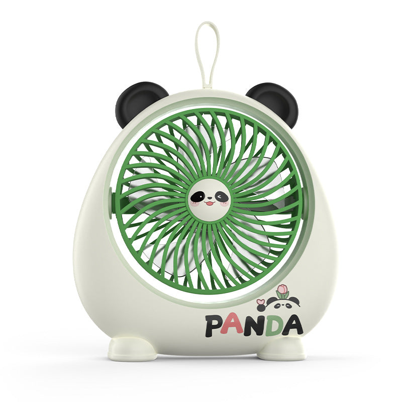 Kvinnes bærbare mini vifte i søtt panda design Skanto