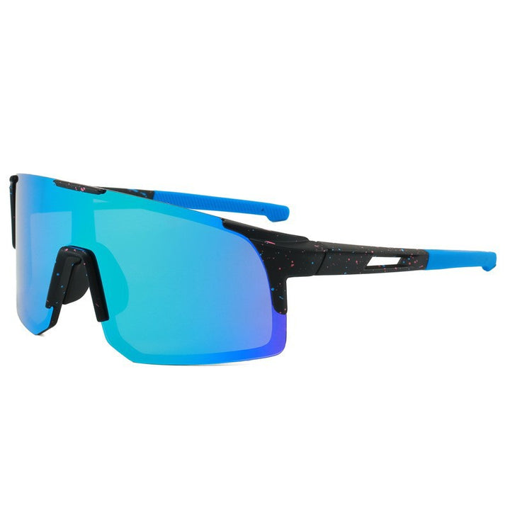 Dames Sporty Racing Glasses med aerodynamisk design og justerbar nesepad Skanto