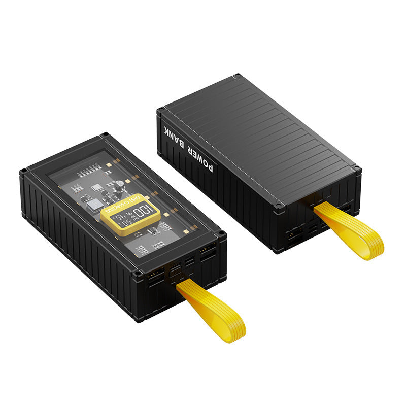 Multi-Lade Powerbank med LCD-skjerm Skanto