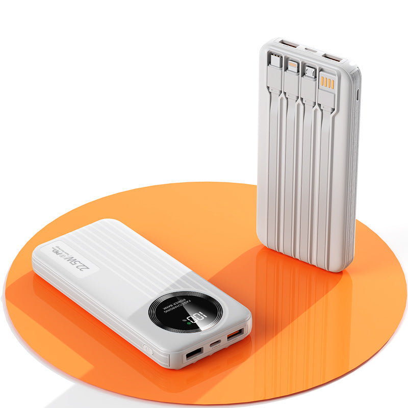 Høyytelses powerbank med Smart-LED-skjerm Skanto