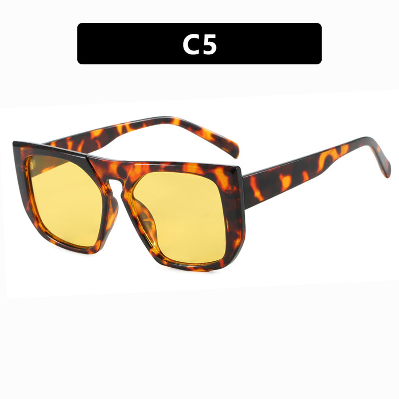 Dame firkantet motes solbrille Skanto