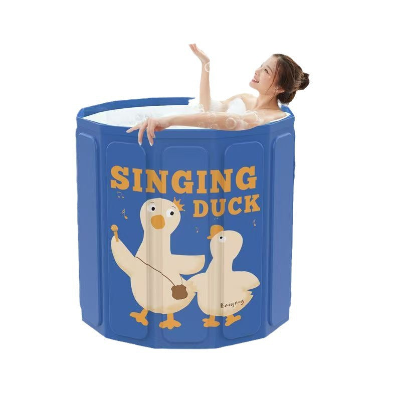 Kvinnelig sammenleggbar badekar Skanto