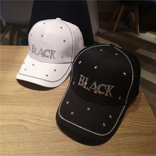 Kvinne Rhinestone-prydet baseballcap Skanto 1784083682