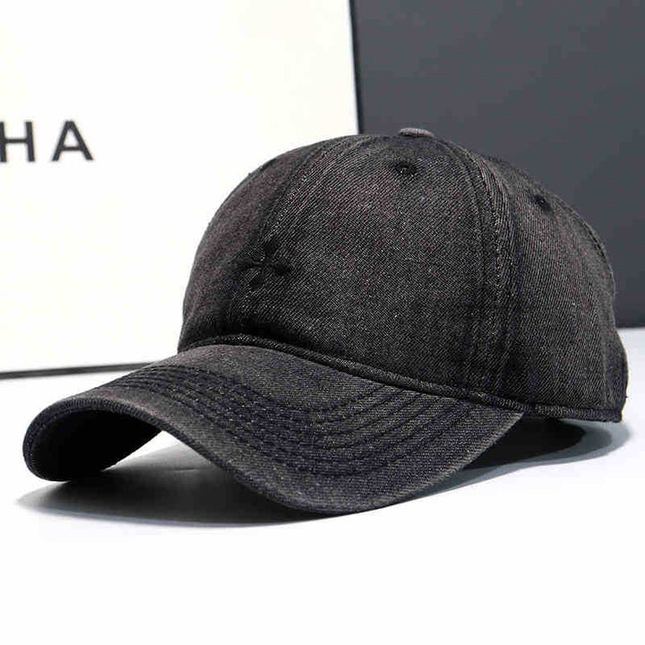 Men's justerbare denimkaps Skanto