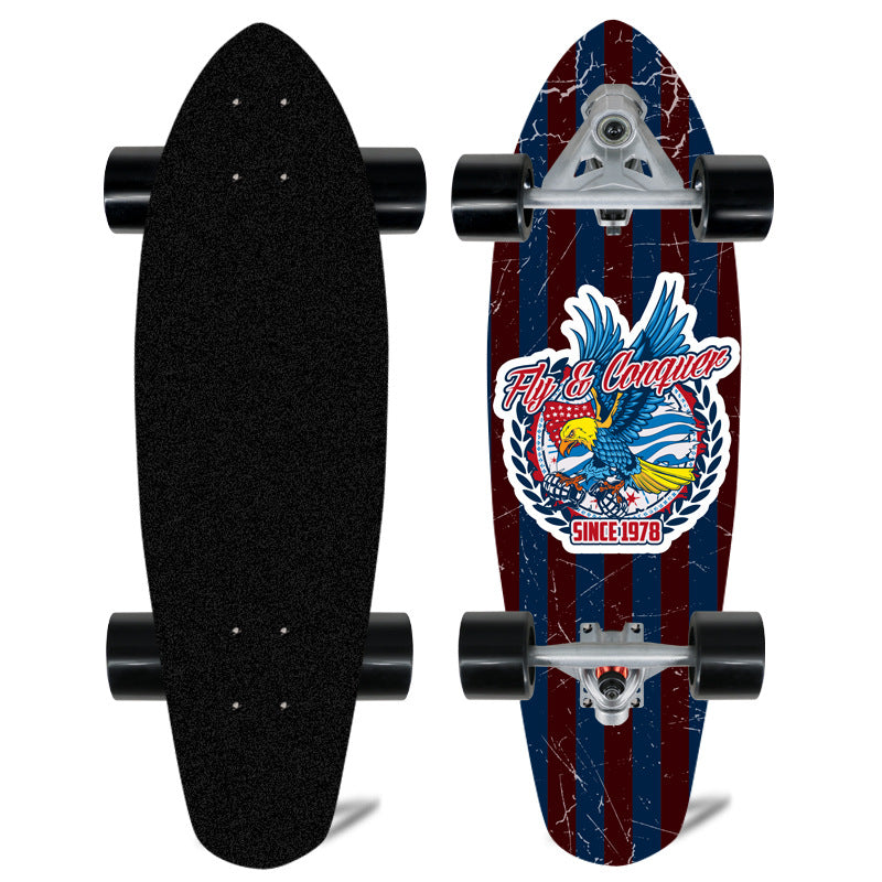 Mini Cruiser Skateboard med Ergonomisk Design Skanto