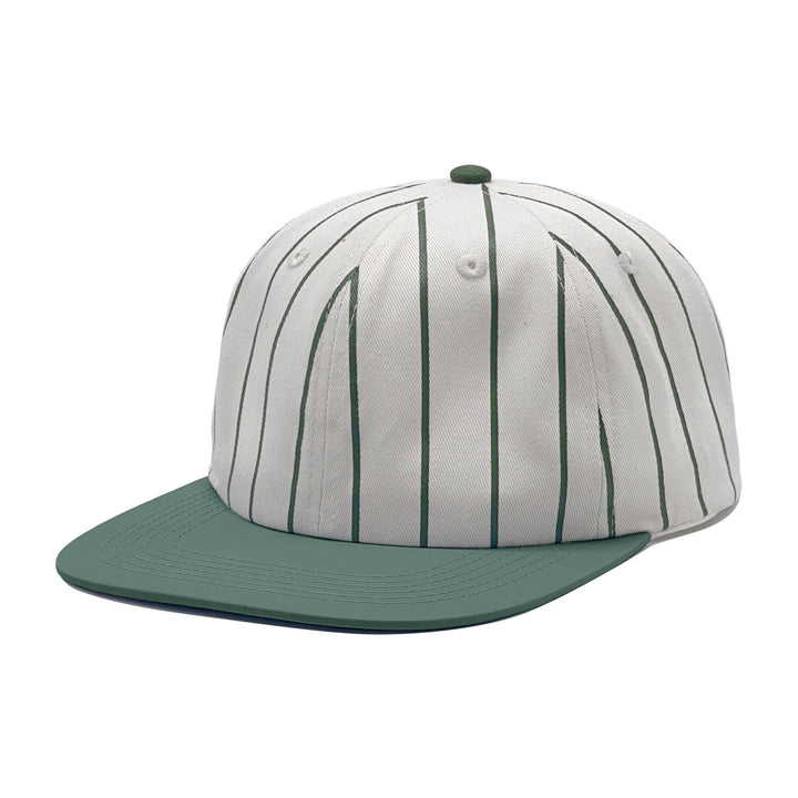 Dame moteriktig caps med stripe mønster Skanto