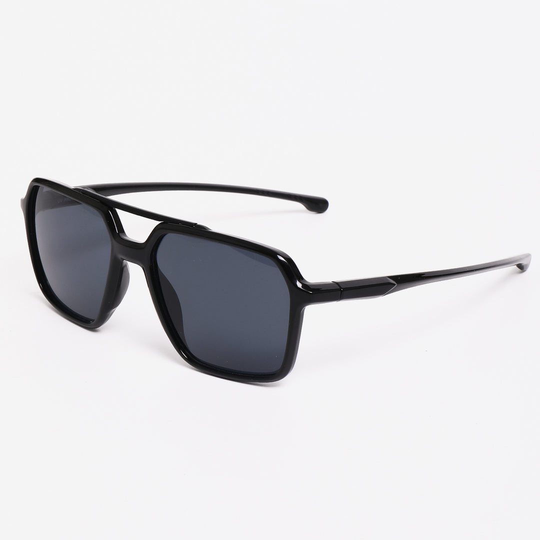 Dame solbrille med stilige, innovative rammer og elegant utseende Skanto