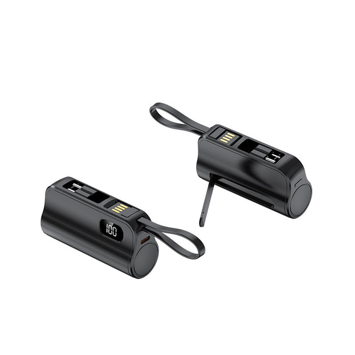 bærbar mini-powebank med digital skjerm Skanto