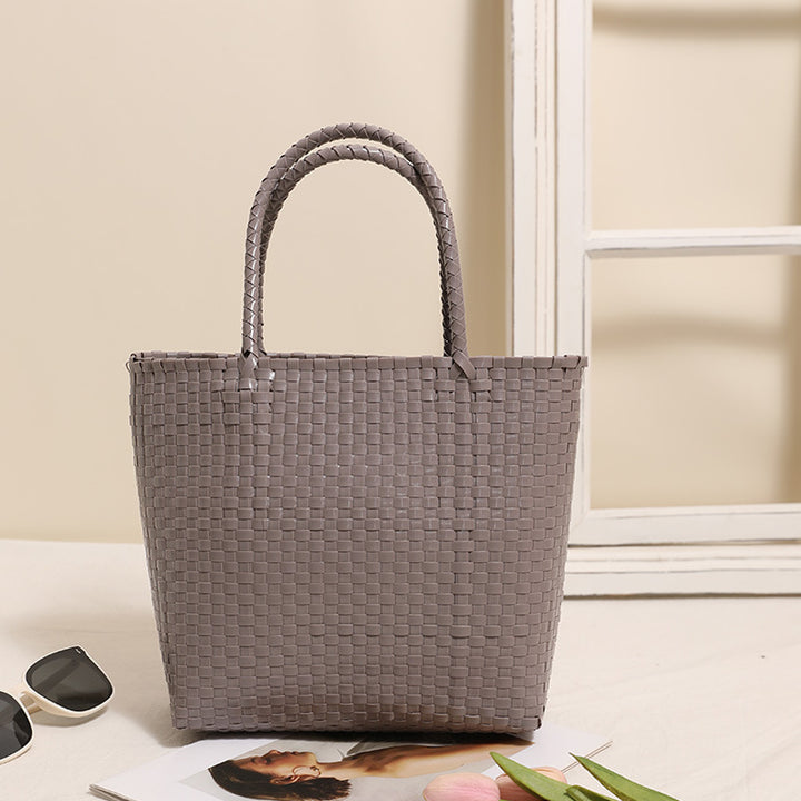 Flettet fritids shopper-veske Skanto