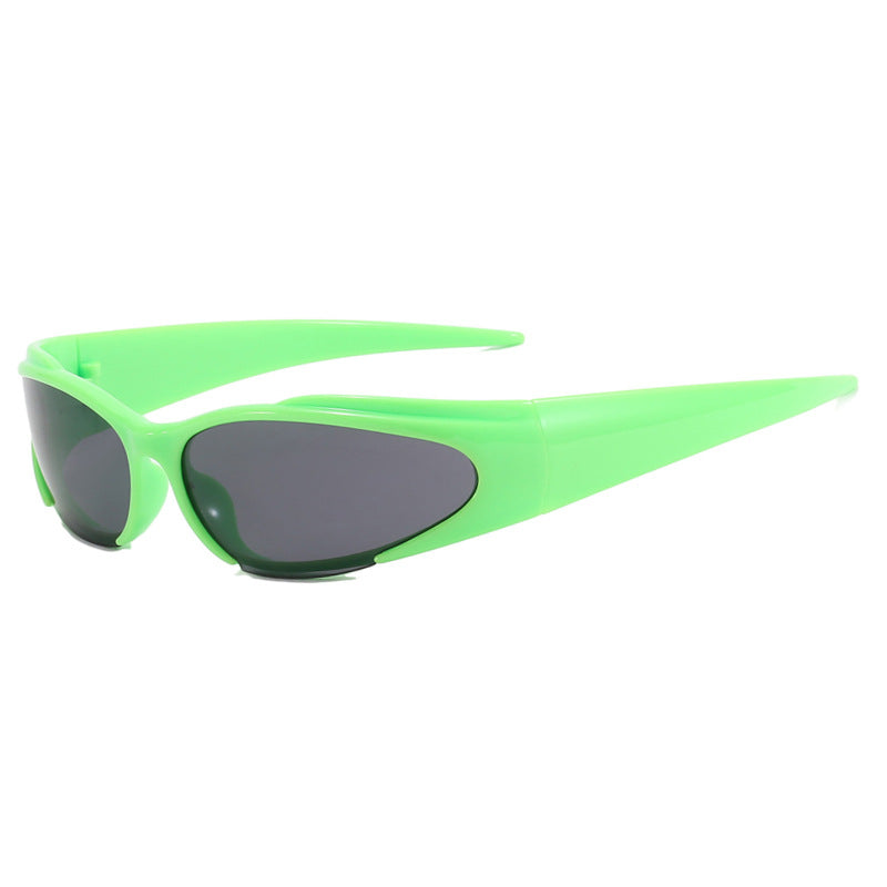 Dame Sporty UV-beskyttende solbrille med aerodynamisk design Skanto
