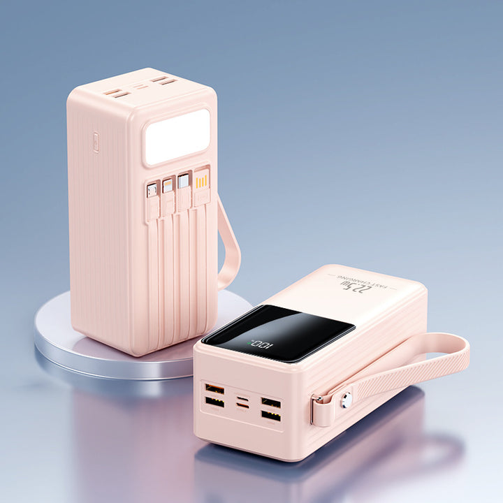 Multifunksjonell Powerbank med LED-belysning Skanto