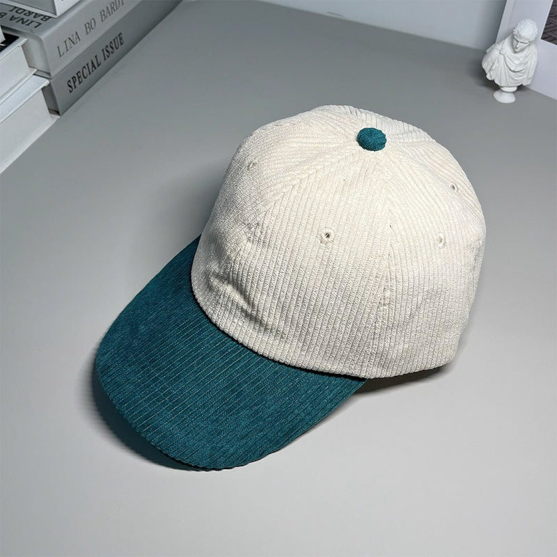 Kvinnenes kordfløyels baseball cap Skanto
