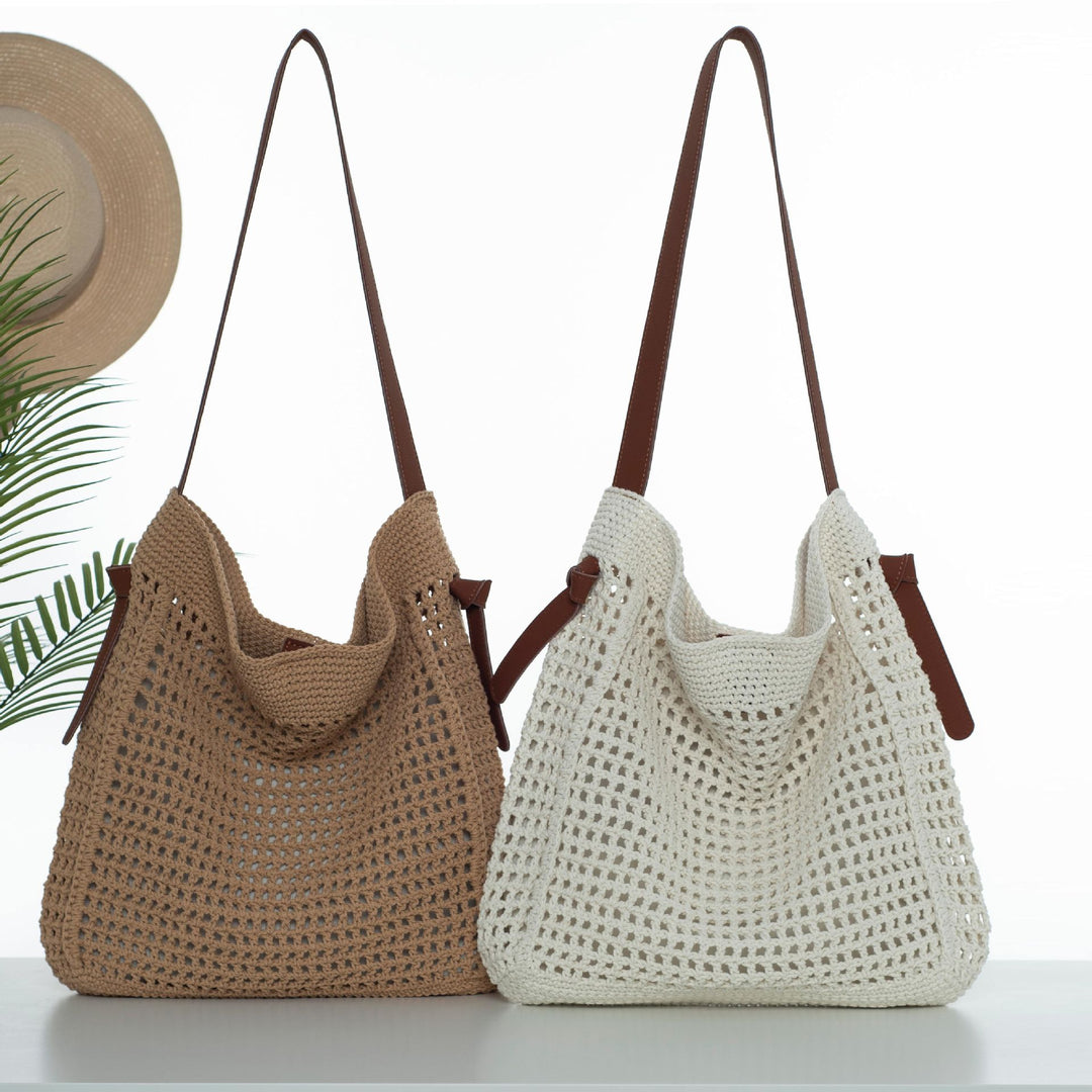 Boho-inspirert makramee-veske Skanto