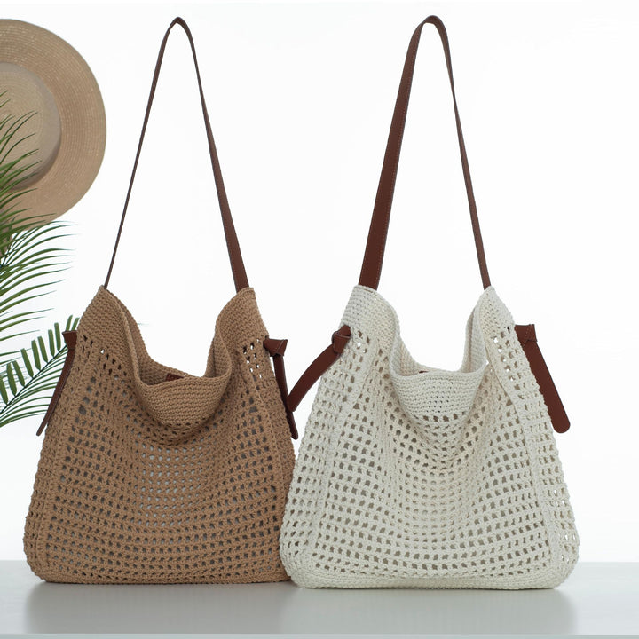 Boho-inspirert makramee-veske Skanto
