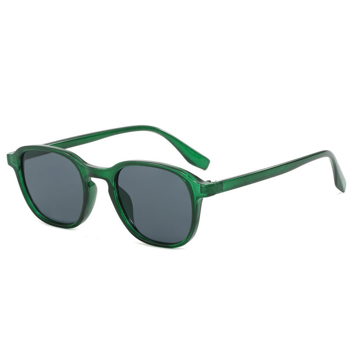 Dame moteriktig solbrille i oval design Skanto