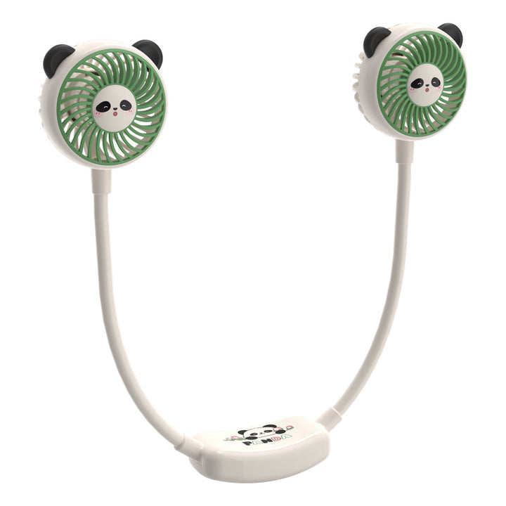 Dame Bærbar Nakkevifte i Pandadesign Skanto