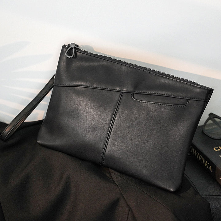 Elegant Skinn-Clutch Skanto