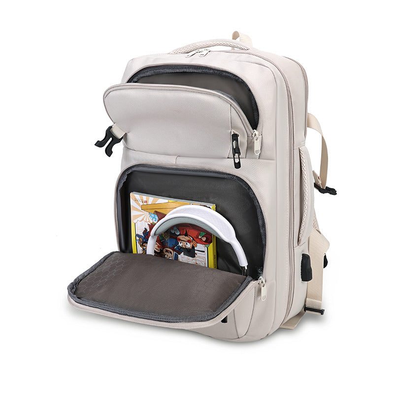 Versatile Backpack with Ergonomic Design and Functional Compartments Skanto