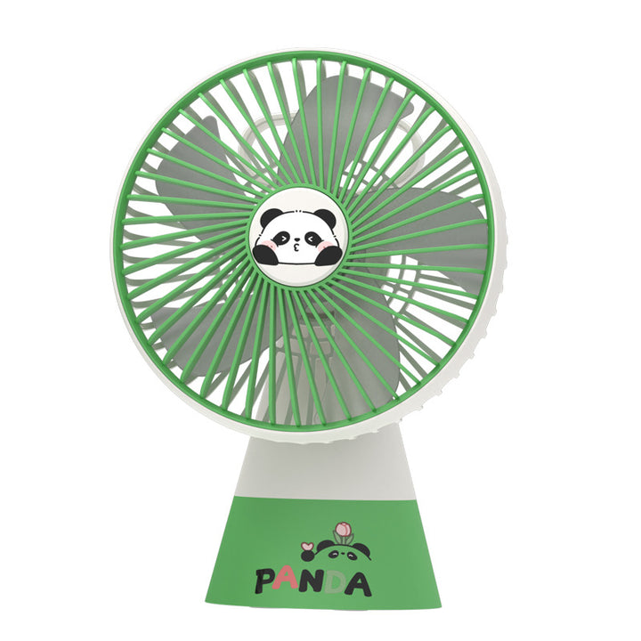 Kvinnelig Kreativ Bærbar Mini Vifte i Panda Design Skanto