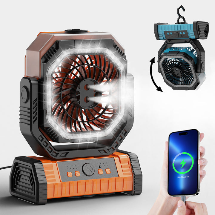 Unisex nan oppladbar batteri bordvifte med LED-ring og justerbart neigekont hoved Skanto