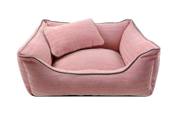 Myk teksturert hundesofa